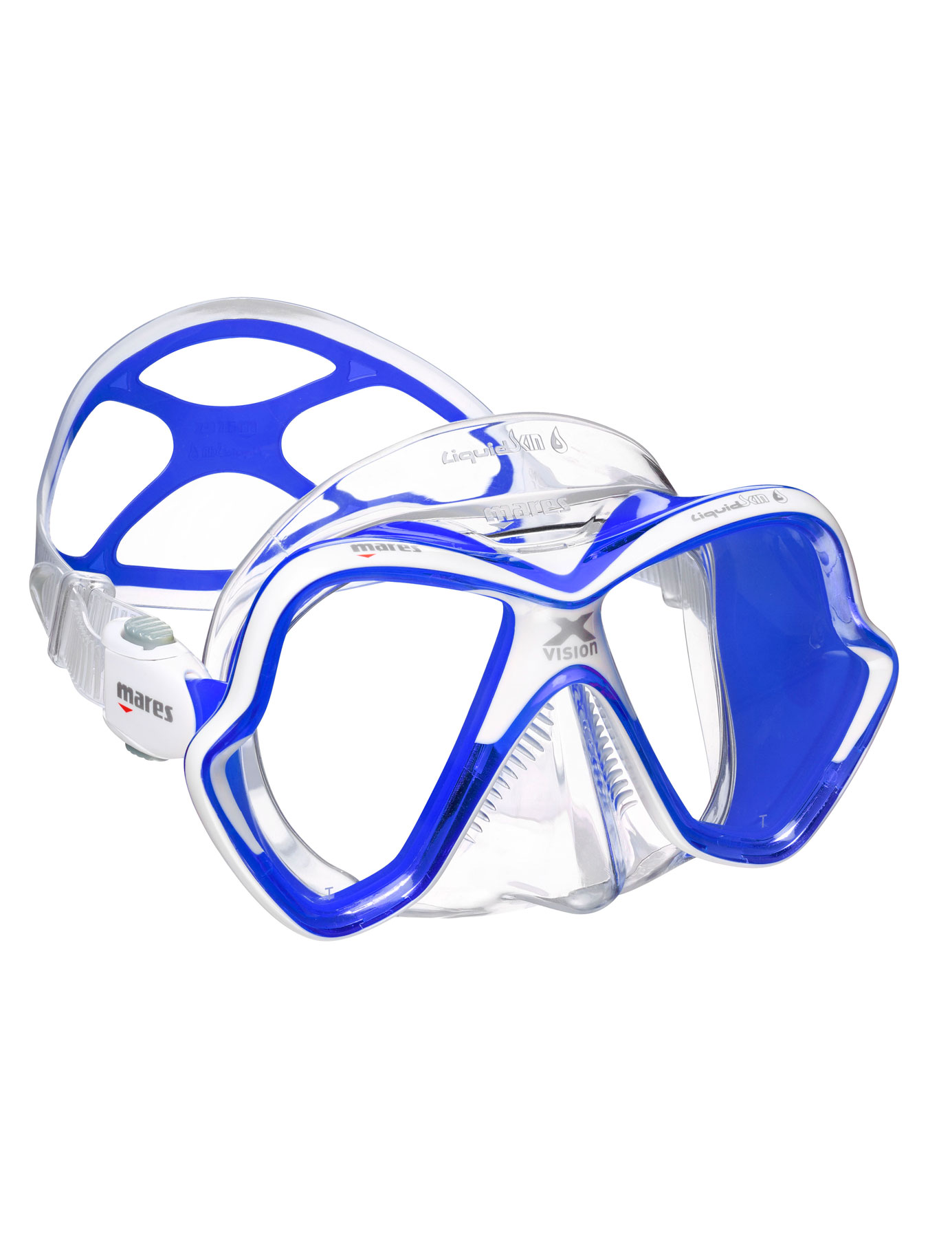 maske-x-vision-ultra-clblwc Mares X-Vision Ultra Liquidskin Tauchmaske