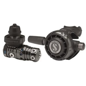 Atemregler-Set Scubapro MK25/G260 BLACK TECH CARBON DIN