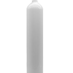 MES 5,7 L Aluflasche weiss 207 bar – Rohling