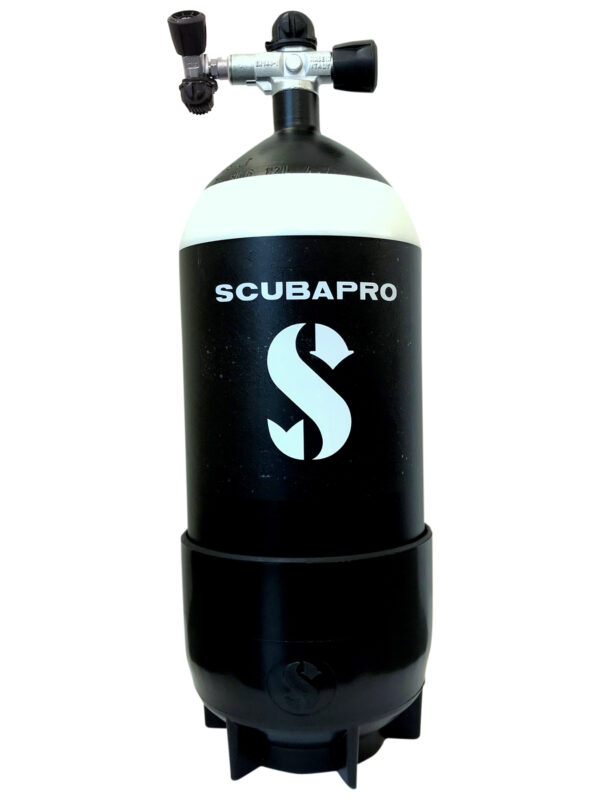 Scubapro 12L Tauchflasche m. Doppelventil