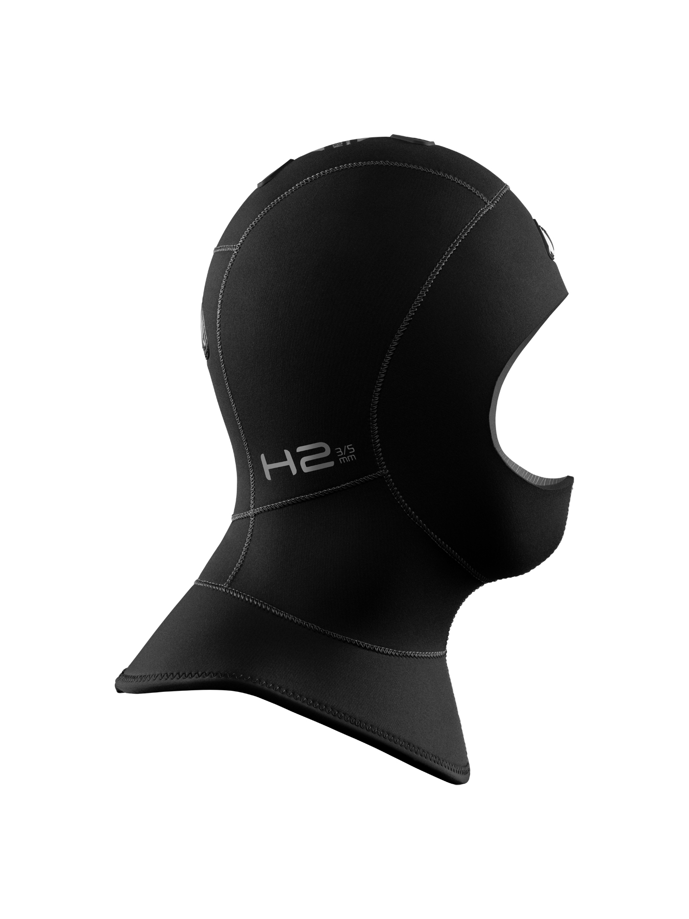 Waterproof Kopfhaube H2 3/5mm mit Kragen