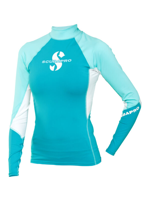 UPF 80 T-Flex Rashguard langarm, Damen