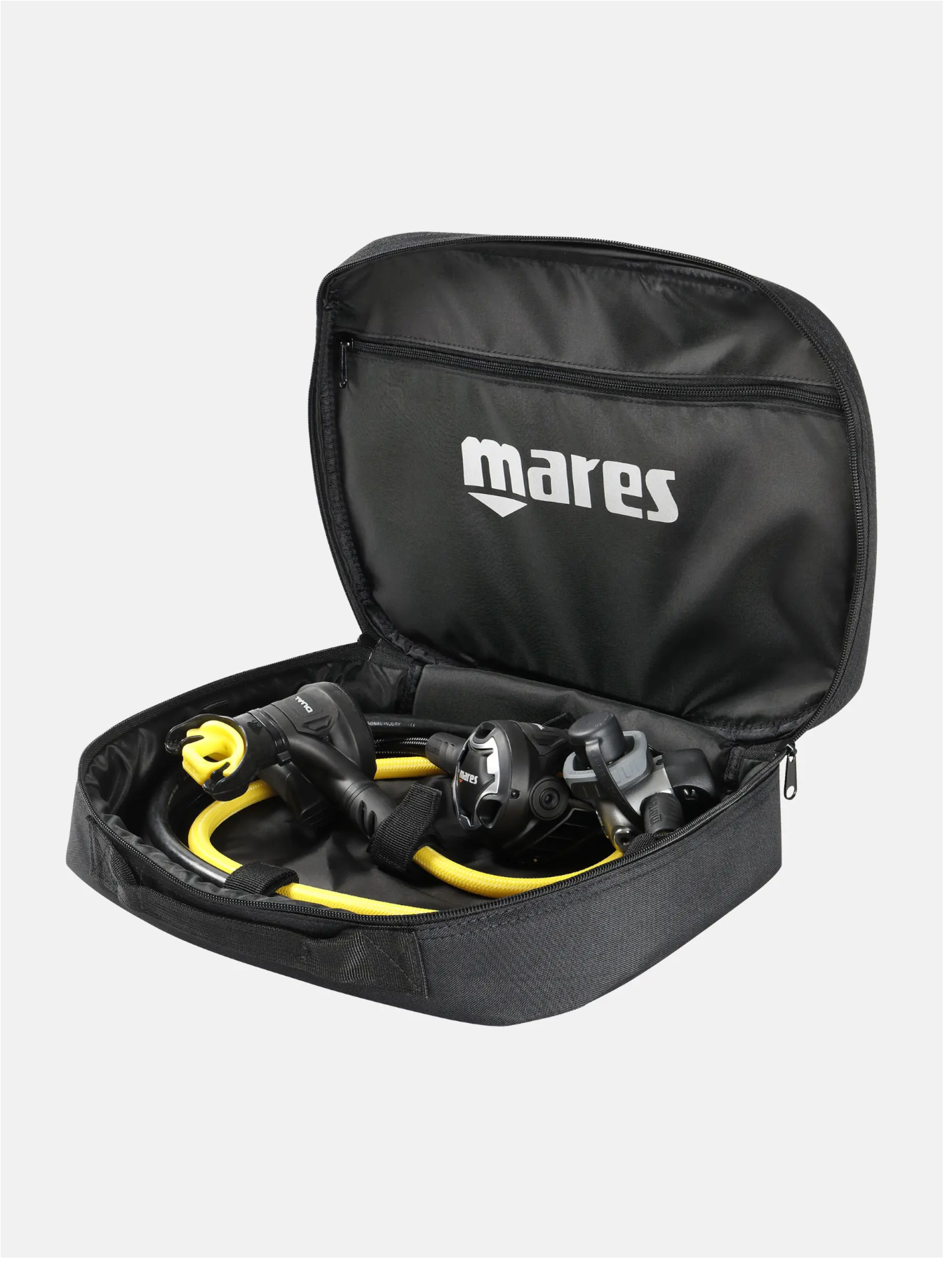 Mares Dual 15X Starter Set DIN Atemregler mit Octopus und Finimeter.