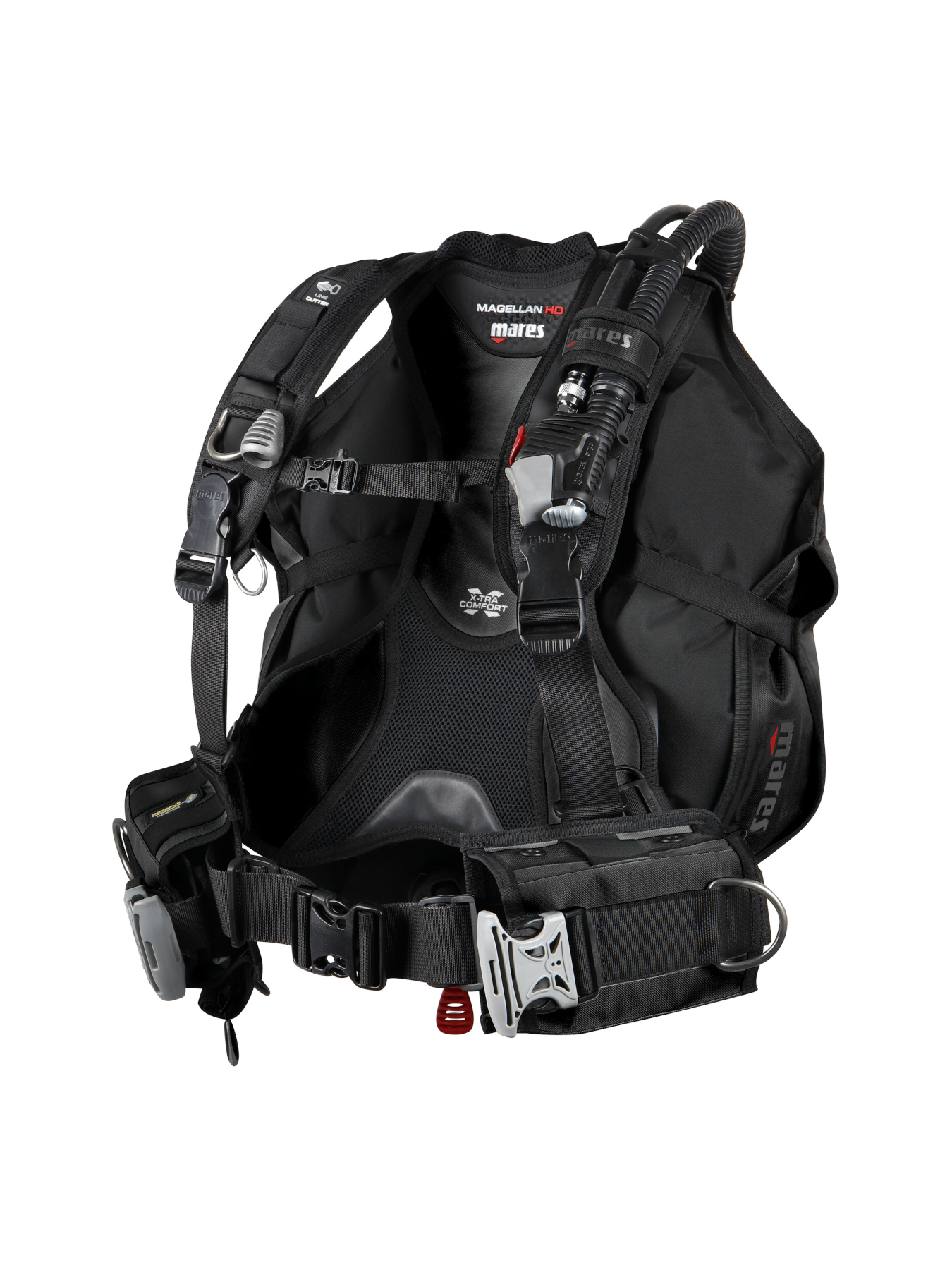 Mares Magellan HD Reise-Tarierjacket in Schwarz