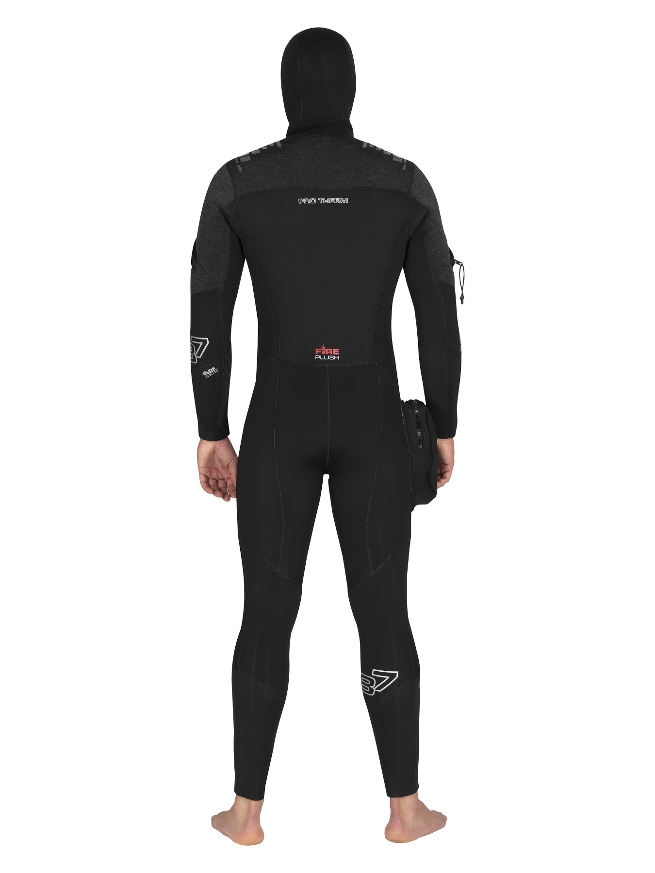 mares-pro-therm-men-back Mares Pro Therm Men 8/7mm Herren Halbtrockenanzug