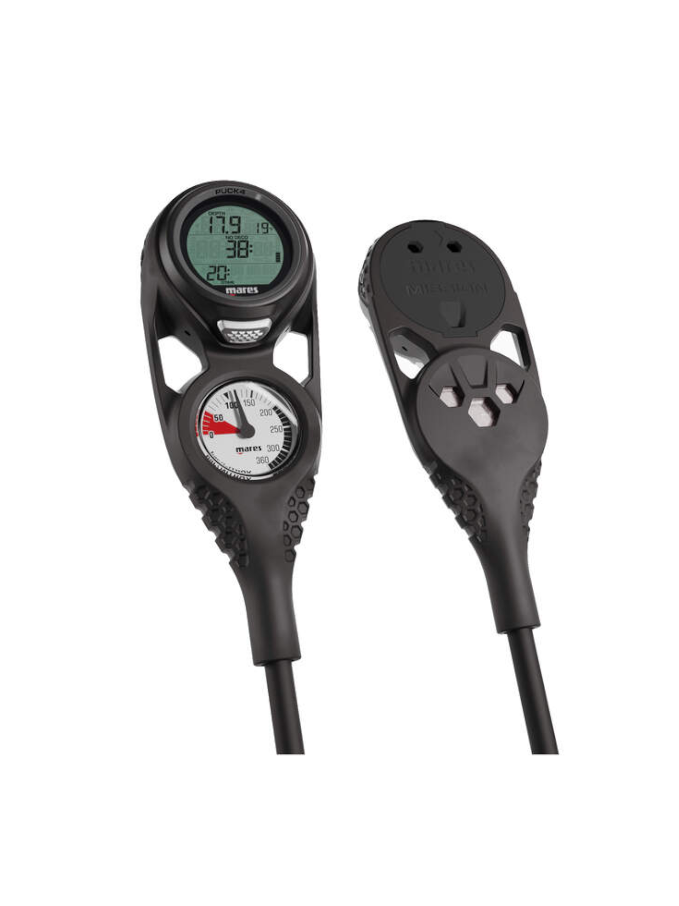 Mares Puck 4 Mission 2 Konsole mit Finimeter und Bluetooth