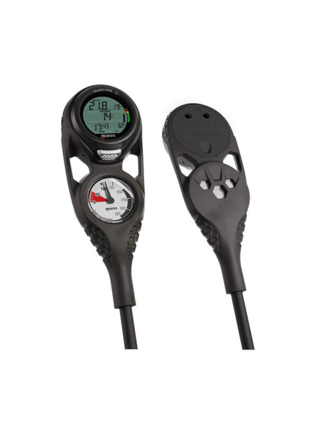 Mares Puck Lite Mission 2 Konsole mit Tauchcomputer und Finimeter