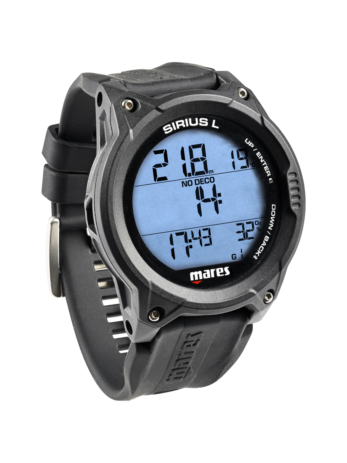 Mares Sirius L Tauchcomputer im Uhrenstil