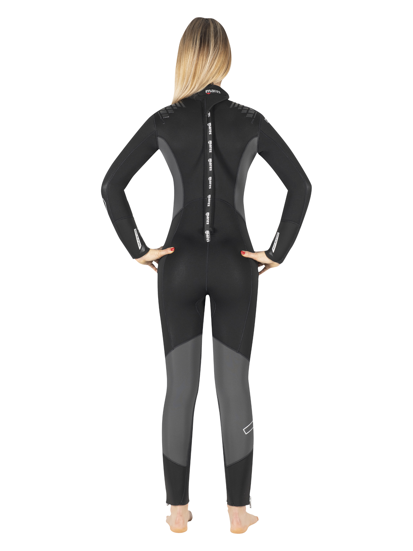 pioneer7-lady-back Mares Pioneer 7mm She Dives Damen Tauchanzug