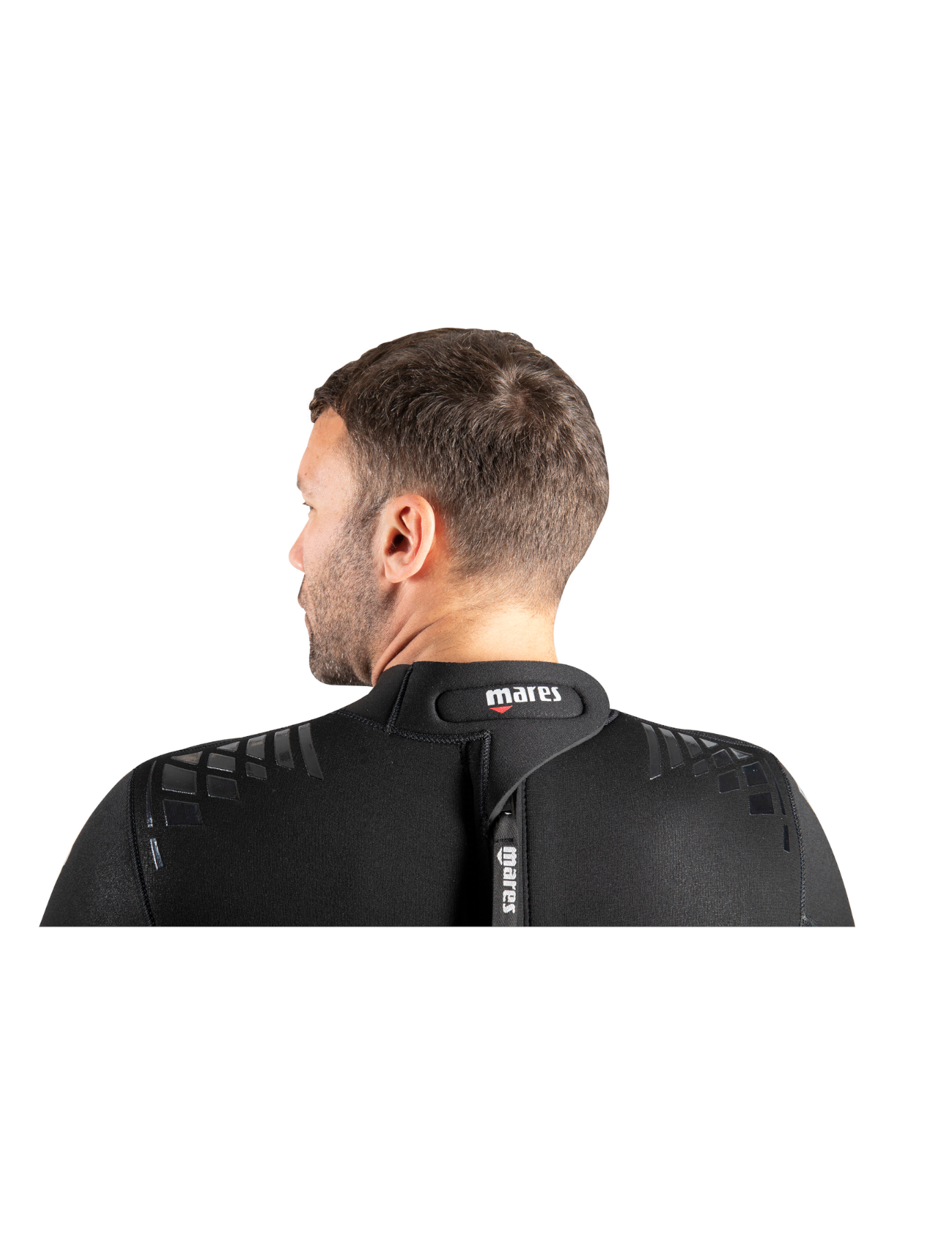 pioneer7-men-back001 Mares Pioneer 7mm Man Herren Tauchanzug