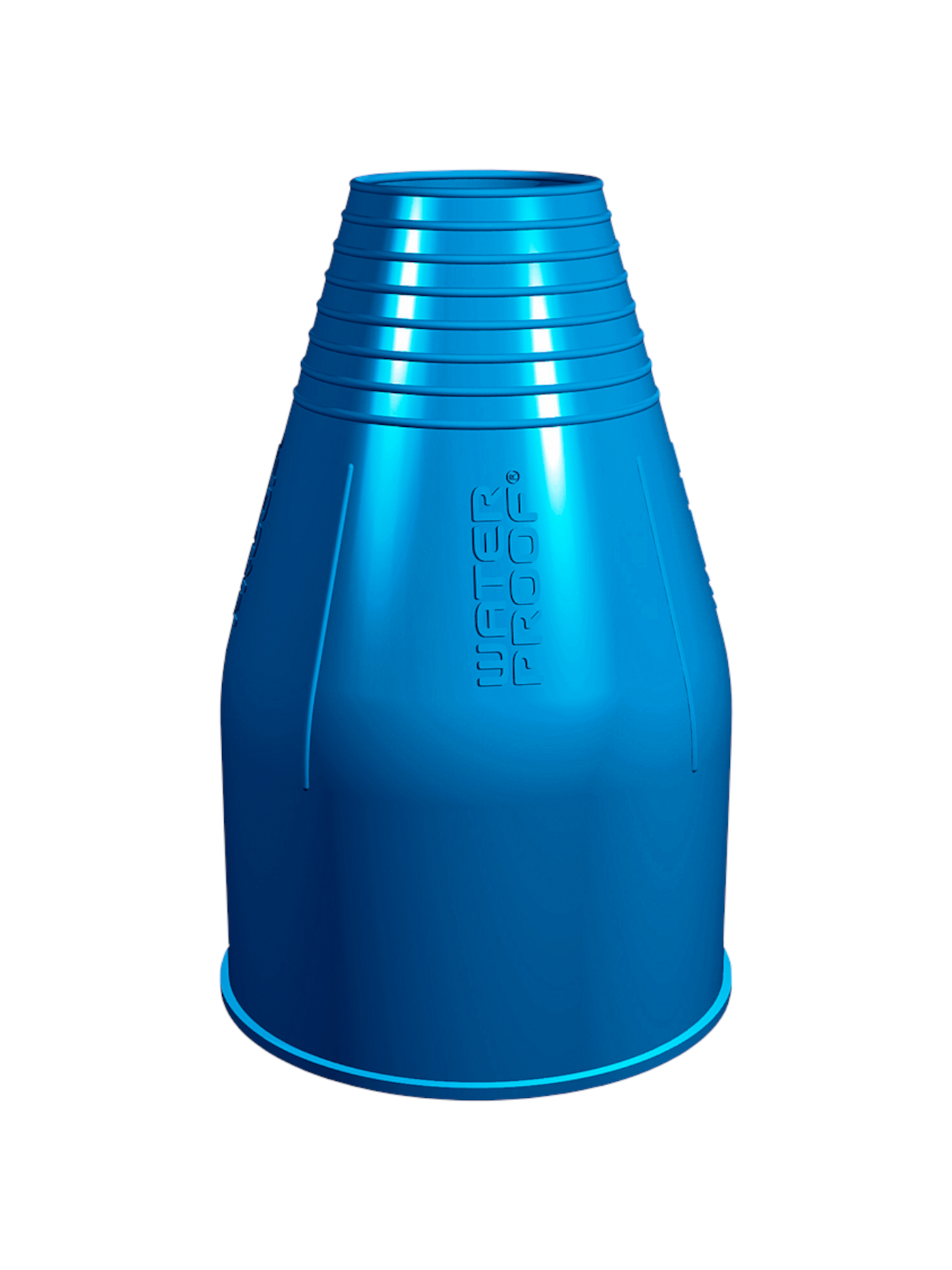 Waterproof Silikon Armmanschette blau