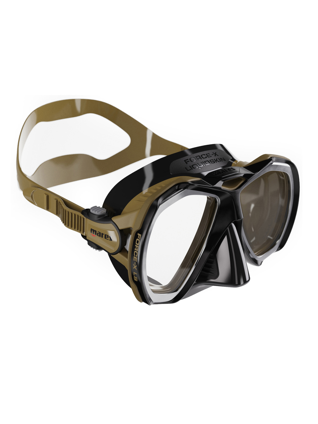 Mares Force X Liquidskin Tauchmaske schwarz komfortabel