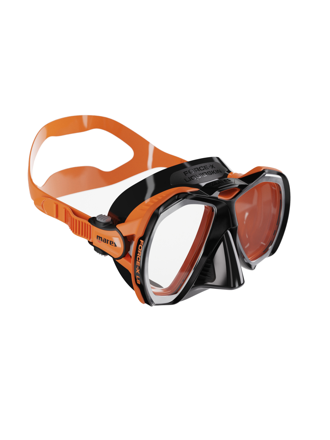 Mares Force X Liquidskin Tauchmaske schwarz komfortabel