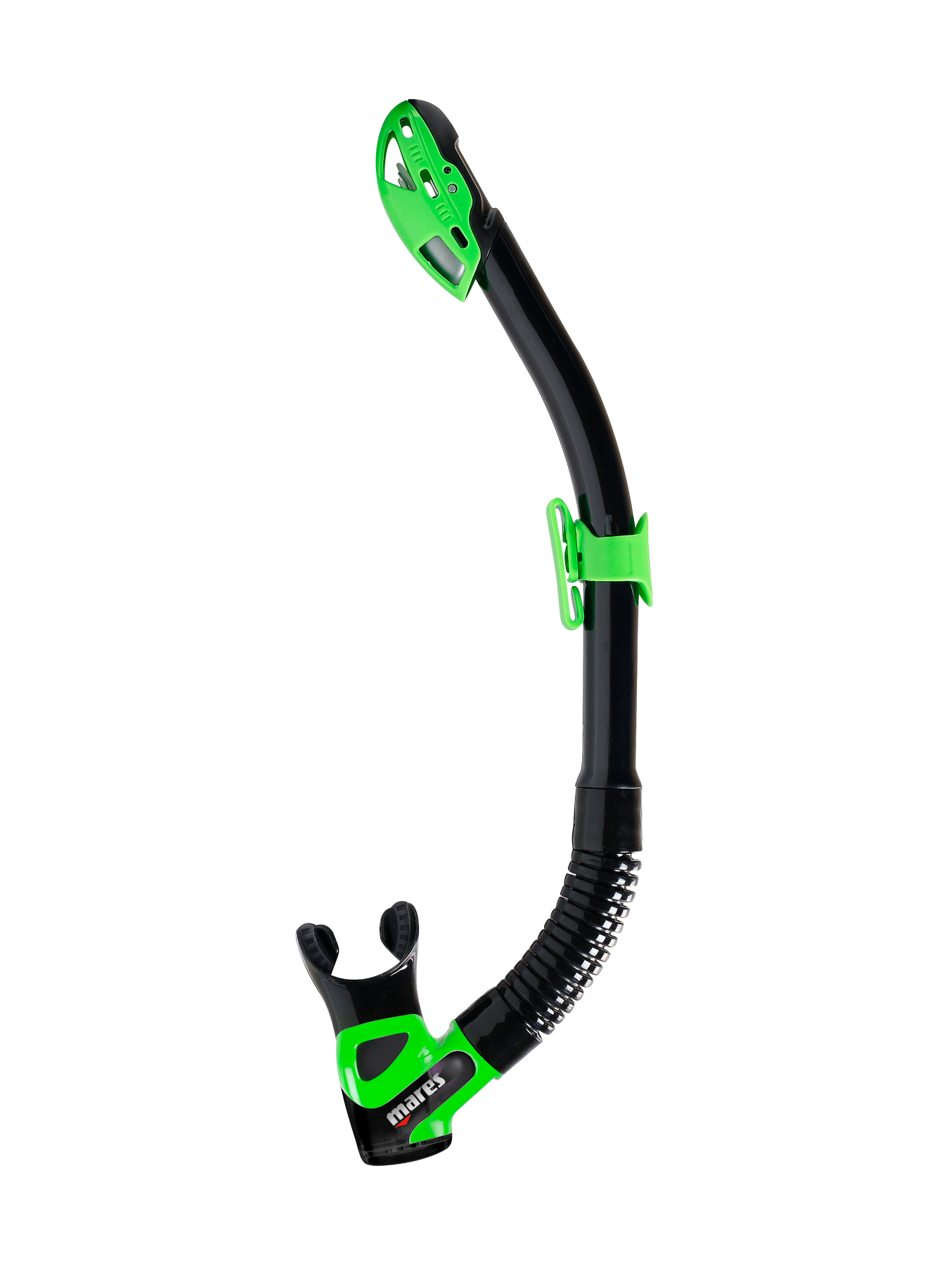 rebel-dry-bklm Mares Rebel Dry Schnorchel mit Ausbalss-Ventil