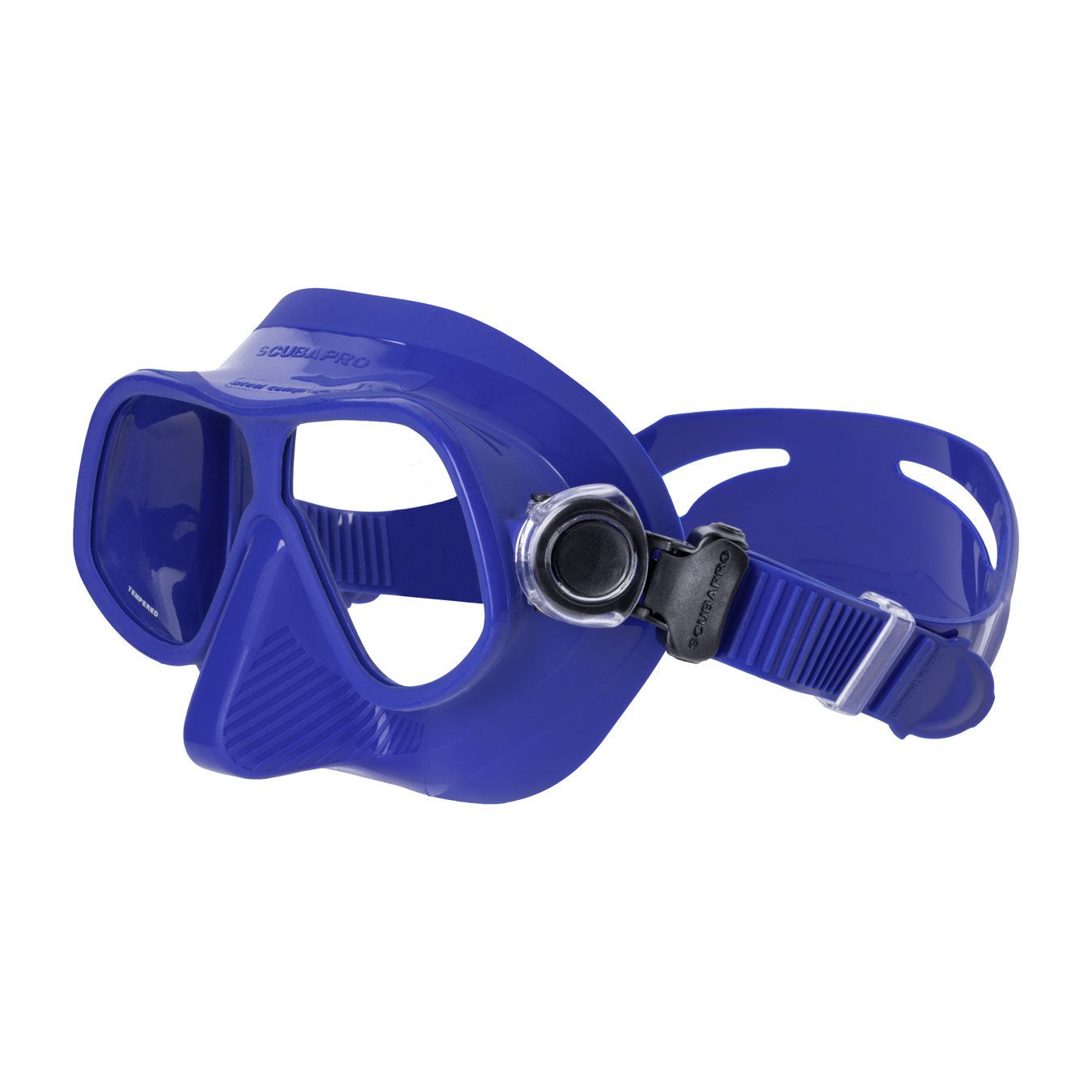 SP_24108200_SteelComp_Blue_161 Scubapro Steel Comp Apnoe Maske Freitauchen blau