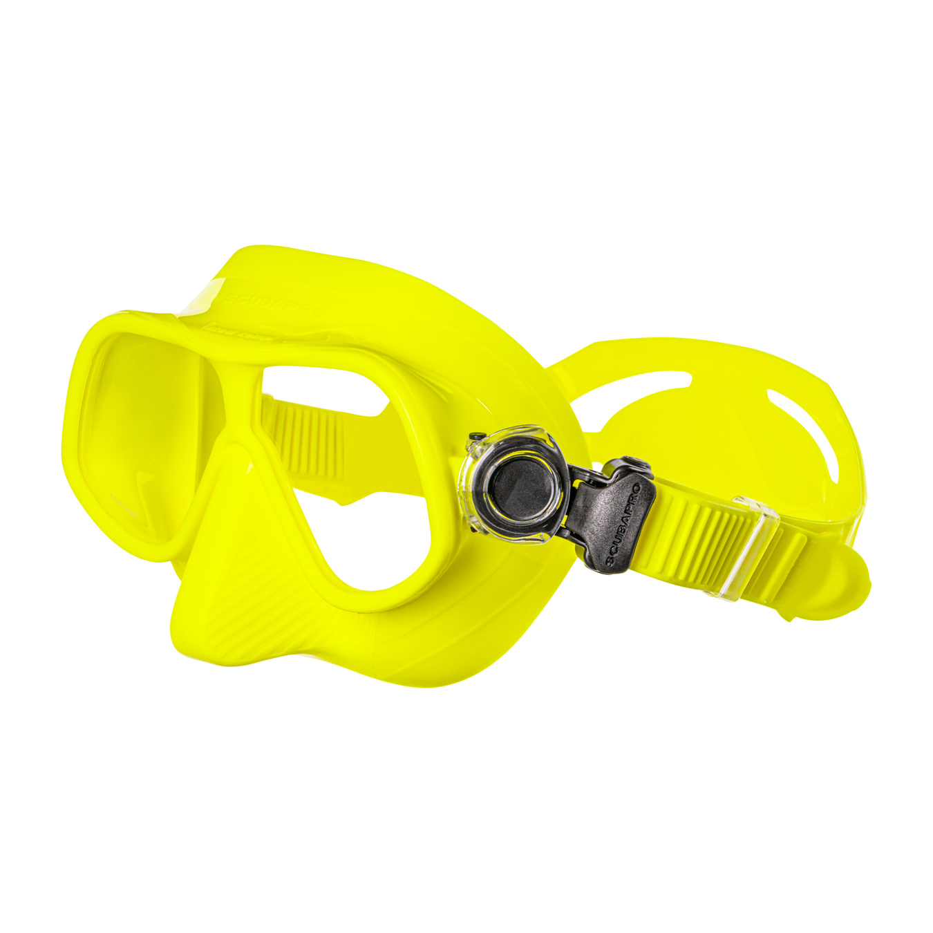 SP_24108500_SteelComp_Yellow_217 Scubapro Steel Comp Apnoe Maske Freitauchen gelb