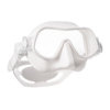 Scubapro-maske-steel-pro weiss Scubapro Steel Pro Apnoe Maske Einglas rahmenlos weiss
